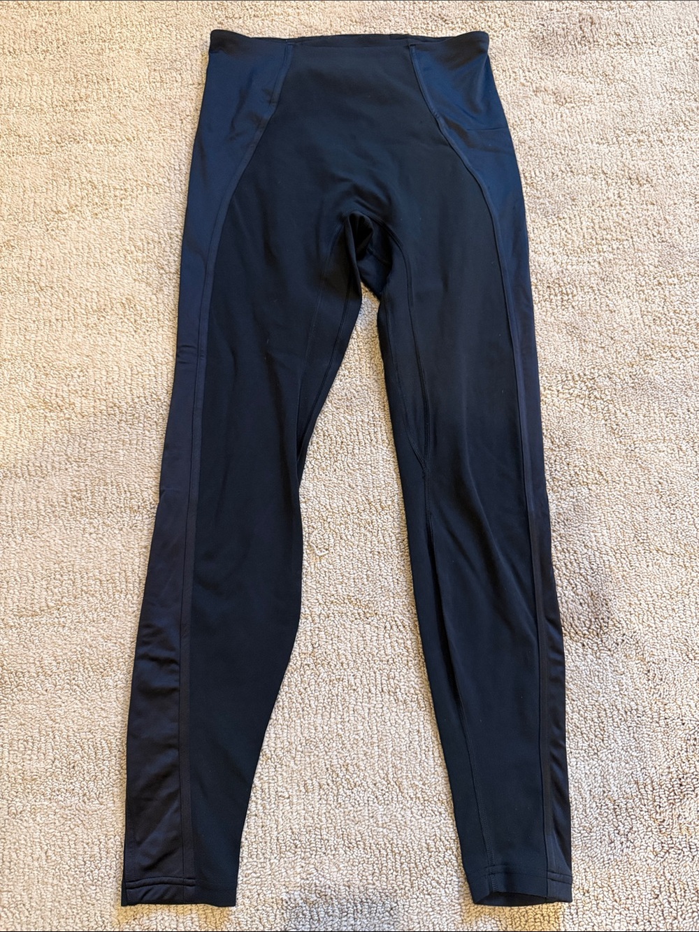lululemon athletica no-line align 28” Black w/satin High-Rise  Leggings
